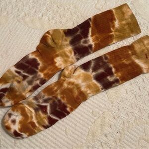 SoulCycle x By My Grace tie dye calf socks